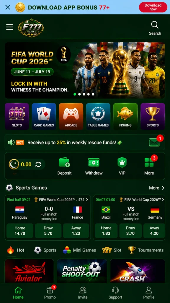 f777 game